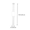 BIUDECO White TPE Watch Strap for Gear Smart Watch Stylish