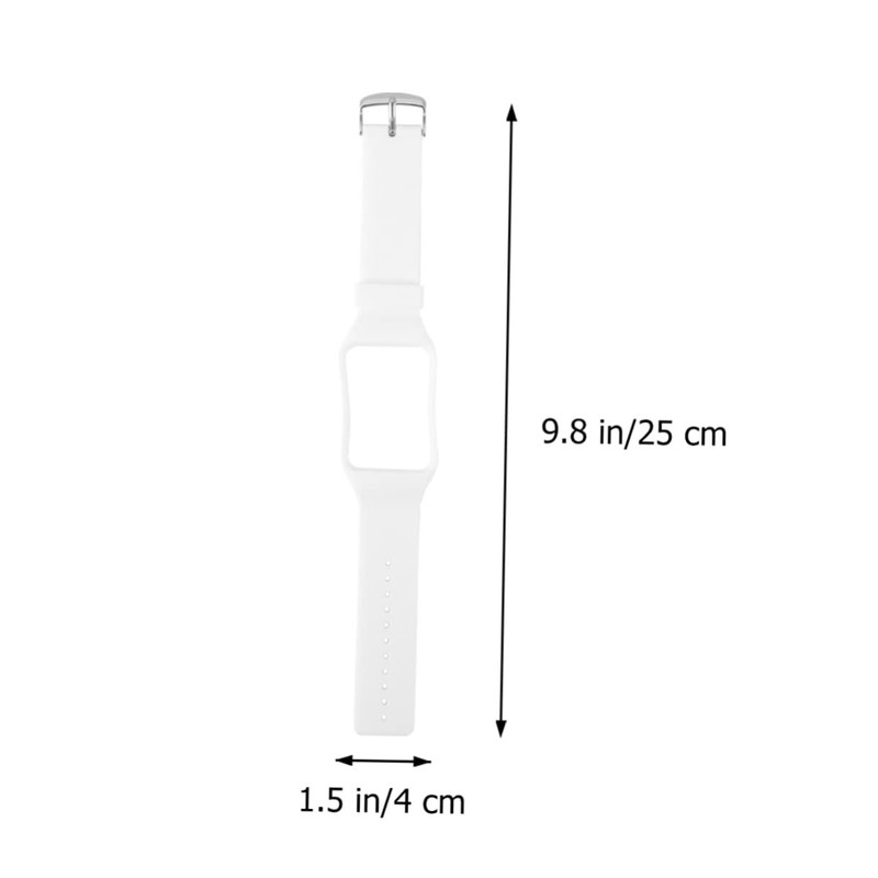 BIUDECO White TPE Watch Strap for Gear Smart Watch Stylish