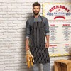 Premier Ladies/Womens Stripe Apron / Workwear (Butchers Style) (One Size)