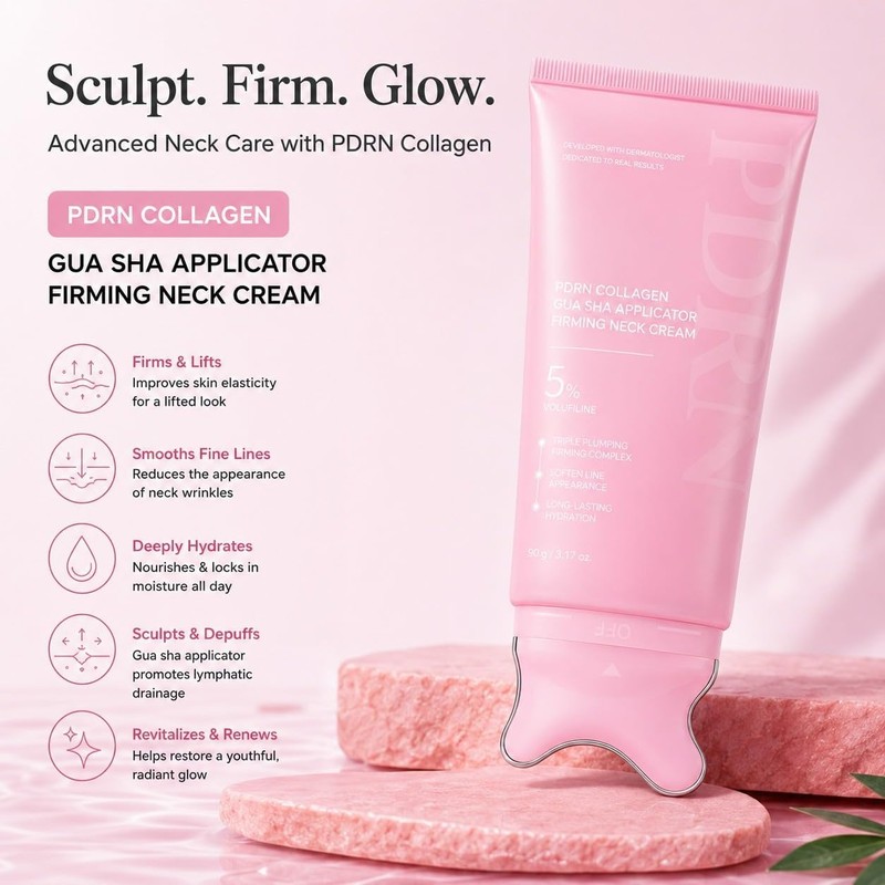Crema Reafirmante para el Cuello con PDRN y Colágeno,90g