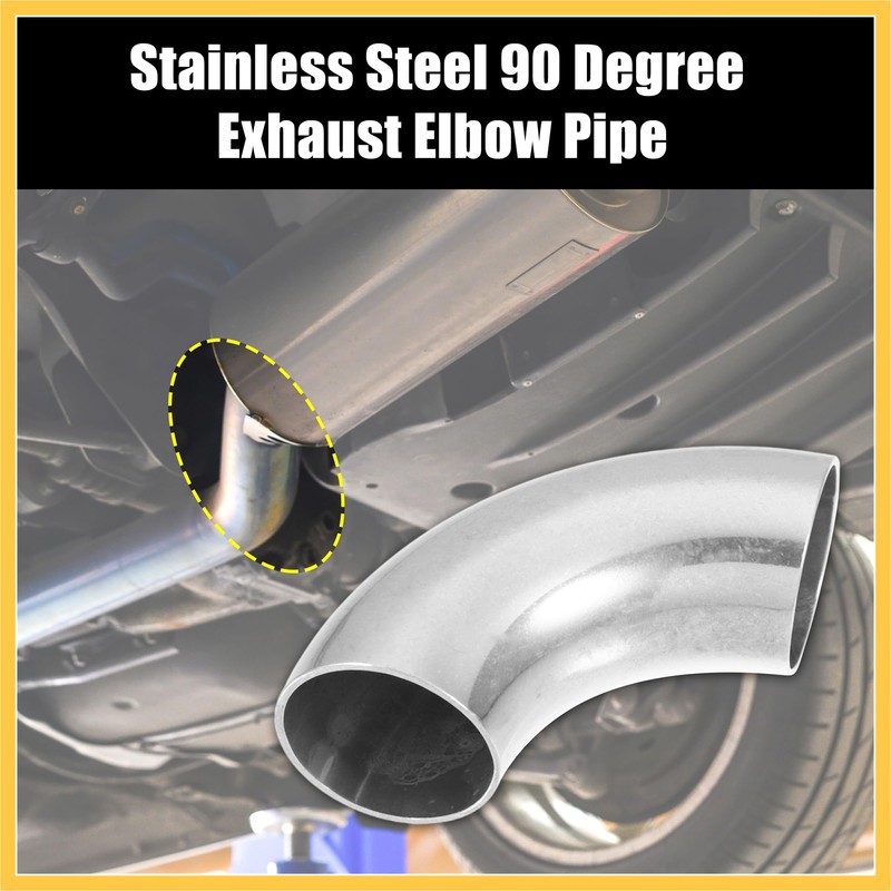 REPAIROCK 2pcs OD 1.5 Inch 90 Degree SS304 Stainless Steel