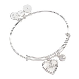Alex and Ani Sister Mother of Pearl Bangle