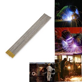 (WT20 Thoriated Red Tip)10Pcs Blue TIG Welding Tungsten Rod Electrodes 2% Lanthanated, 1/16" x 7" (WL20), 3/32" (EWLa-2) Lanthanated Tungsten Electrodes for TIG Welding
