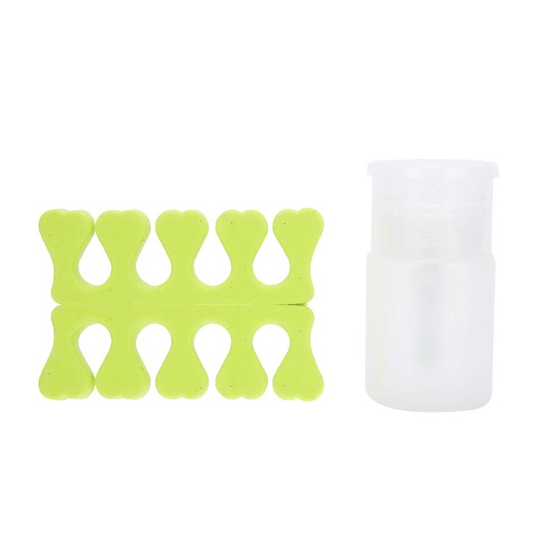 Nail Manicure Set Glitter Powder Nail Tips Brush Nail Art