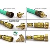 Water Blowout Quick Connect Plug Fittings for Air Compressor, Winterize