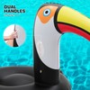 MoNiBloom Pool Float for Adult Inflatable Giant Floaties Toucan Lake
