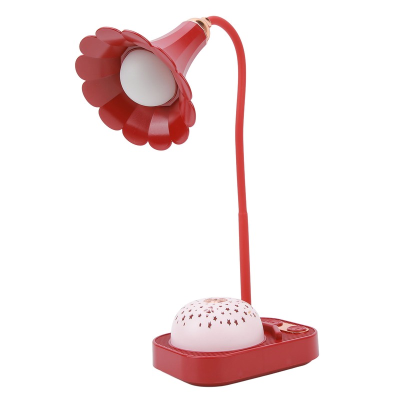 Phonograph Projection LED Desk Lamp Touch Control LED Desk Light