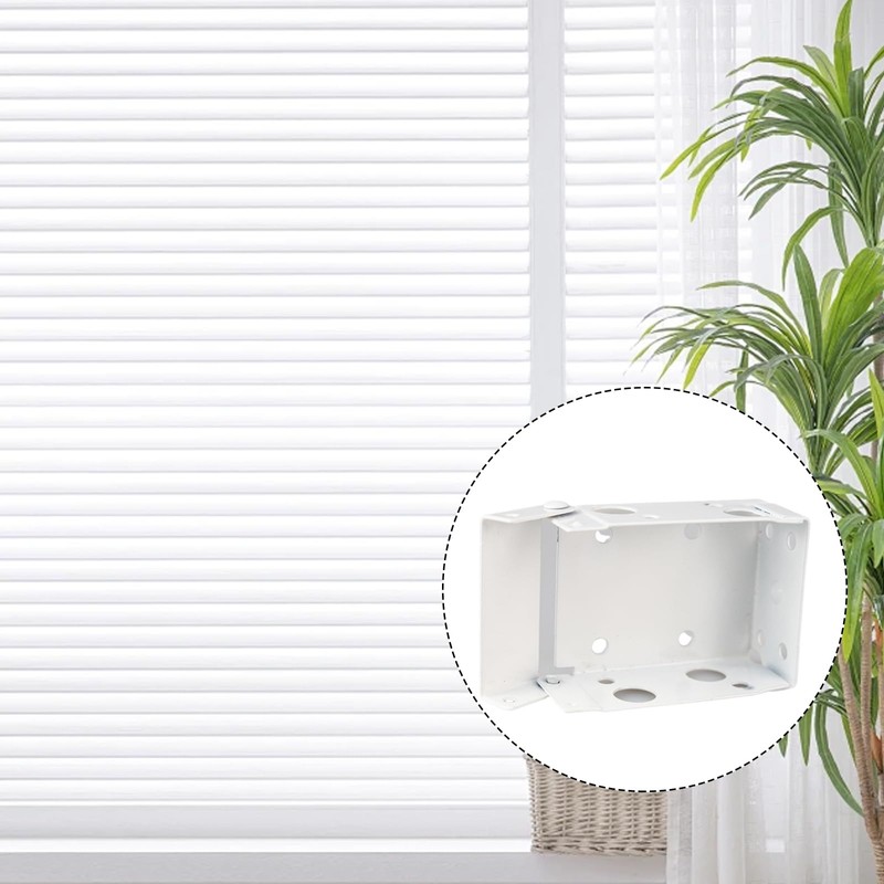 2-Pack Box Mounting Brackets for 2.5 Inch Mini Blinds -