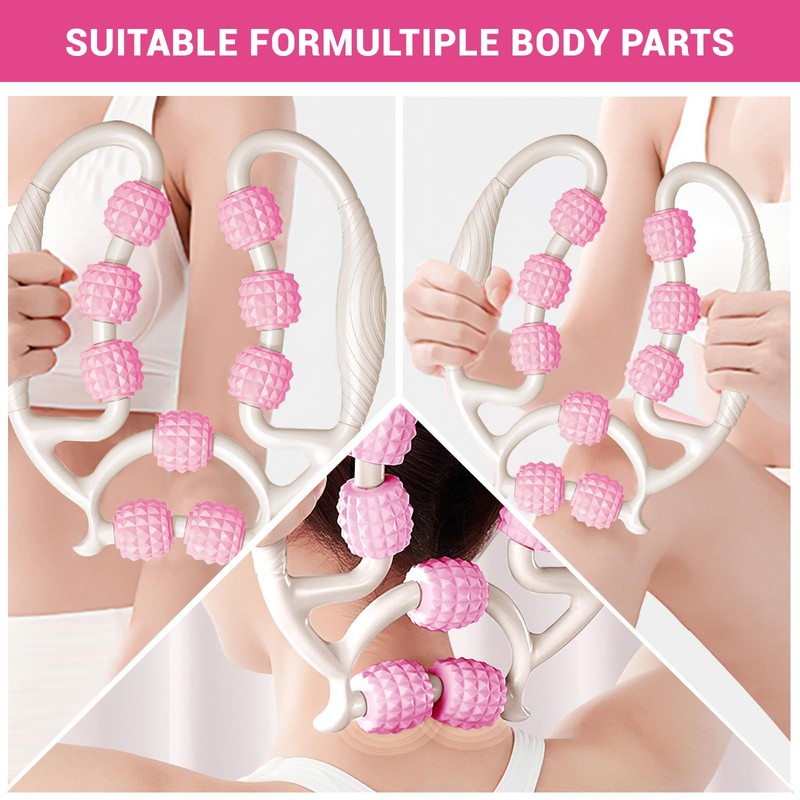 HYran Massage Roller, Massage Roller Legs, Massage Roller with Handle