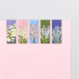 Magnetic Bookmarks Set - A (Olivia's Flowers Ver.4)