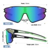 DUCO DK268 Children's Sunglasses, Baseball Sunglasses, Polarized Sunglasses, Sports, Ultra