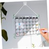 COHEALI 1 Set Whiteboard Calendar Stand Erasable Monthly Planning Board