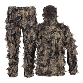 Titan 3D Leafy Suit - 3D Hunting Gear Suit for Men, Camo Hunting Suits, Breathable Leafy Jacket, Lightweight & Breathable, Cool Hunting Accessories for Adults - Realtree Timber Pattern (L/XL)