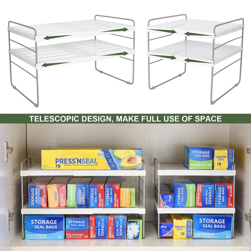 Pantry Organization and Storage for Kitchen - Expandable Kitchen Wrap