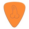 Pack of 3 DickPick Guitar Picks with Genuine Leather Plectrum