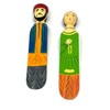 Kiddos and More Hand Painted Custom-Designed Wooden Door Stops, Solid