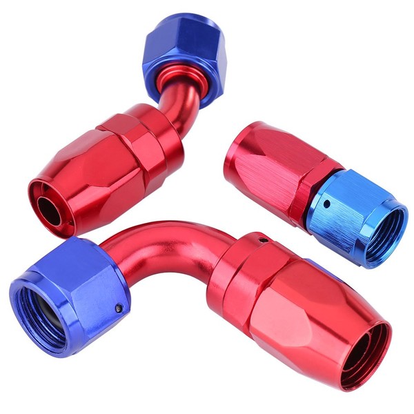 AN8 Pivoting Hose End Fuel Pipe End Fuel Line Adapter