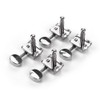 6 In-Line Semi-Closed Guitar Locking Tuners Tuning Pegs Machines Heads