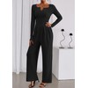 PRETTYGARDEN Jumpsuits for Women Dressy Casual 2025 Fall One Piece