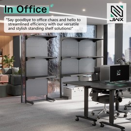 JWX Pegboard Set *2, Suitable Pegboard Standing Shelf Unit