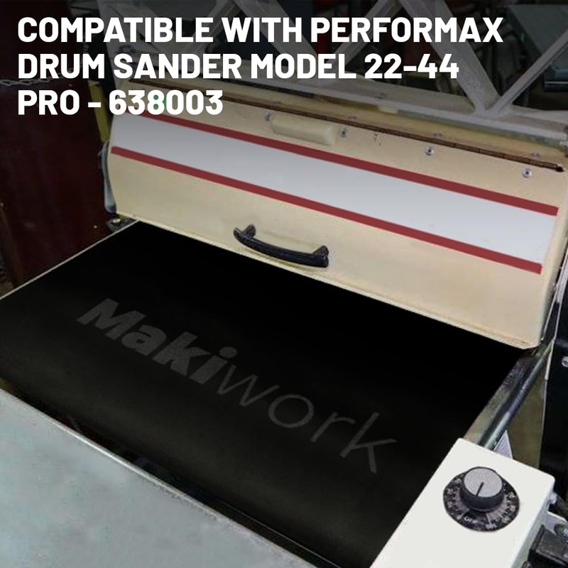 Drum Sander Feed Belt Conveyor Compatible With Performax 22-44 Pro