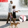 Dog Poop Bag Holder, 4Pcs Poop Bag Dispenser with Carabiner