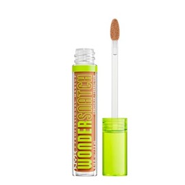 NYX Professional Makeup, Wonder Snatch, Corrector líquido para rostro, 24h de hidratación. Acabado mate natural. Fórmula vegana. Tono: Golden (Cálido 