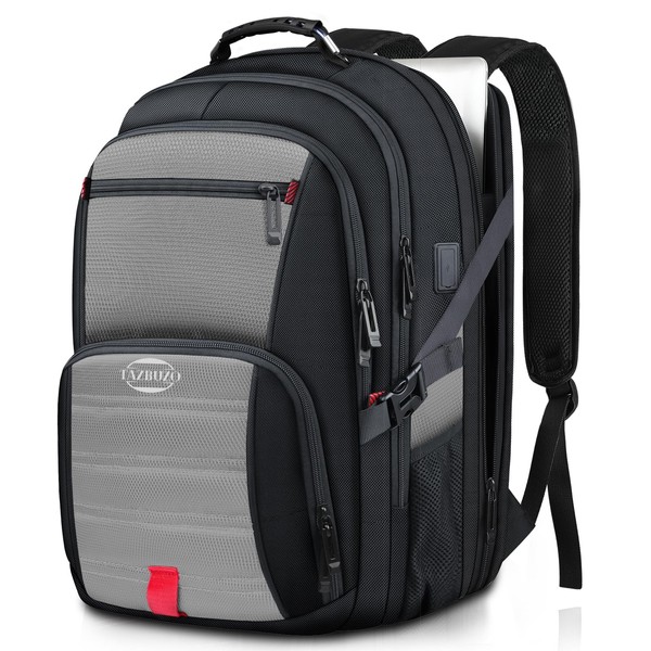 tazbuzo 18.4 Inch Extra Large Travel Backpack, Travel Backpack,TSA Laptop