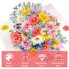 YianHien Birthday Card Pop Up Daisy Elegant Daisy Pop-Up Card