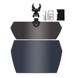 Upgrade UTV Sun Visor FreeAgain fit for Polaris Ranger RZR 1000 XP Ranger General Turbo Can am Defender Maverick X3 Kawasaki Mule Pioneer 1000,1.25”-2” Roll Bar Cage Windshield(US Support)