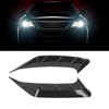 Universal Rear Headlamp Eyebrow Eyelid, Gloss Black Rear Headlight Side