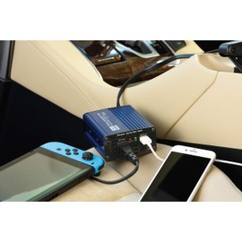 Cellstar Inverter PI-150/12V 12V Rated Output 120W USB Compatible Cord Length 27.6 inches (70 cm) Power Inverter Neo CELLSTAR