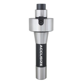 Accusize Industrial Tools Arbor: 1'', Range: 2-1/4''-2-3/4'', R8 Shank Shell Face Mill Arbor Adapter Holder for Bridgeport 7/16''-20, Fg22-8064