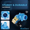 BlueStars W10327249 WPW10327249 Dishwasher Water Inlet Valve Replacement - Compatible