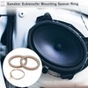 RATCHROLL 2 Set Universal Speaker Spacer Ring Tweeter Speaker Spacer