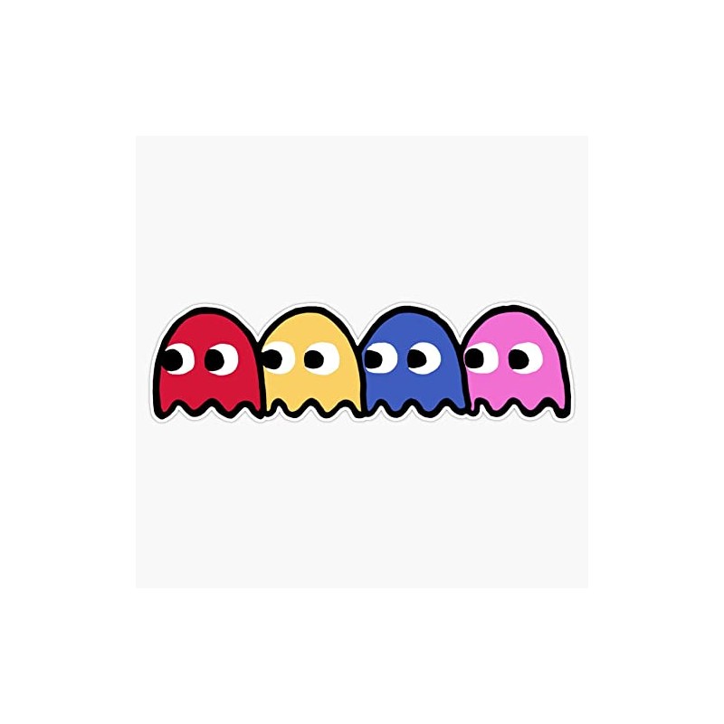 80s Bumper Sticker Vinyl Decal 5 inches