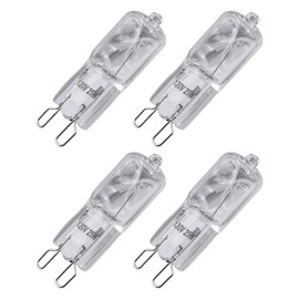 Vaticas Oven Light 120V 25W G9 Fit for Whirlp Jenn-Air Kitchenaid Halogen Wall Oven Light, Replace WPW10169757 W10169757 W10208564, 4PCS