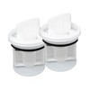 ROEOWENE Pack of 2 Washing Machine Lint Filter Filter Strainer