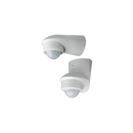 Grothe Motion Sensor 120 ° 230 V, Aufputz, IP55, MC Guard Professional Line BM 120 WS White 5167039