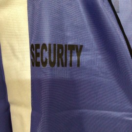 Galls Blue Safety Reflective Security Vest, Large, HS342