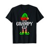 The Grampy Elf Funny Family Matching Christmas T-Shirt