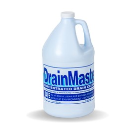 DrainMaster Commercial Drain and Grease Trap Cleaner/Concentrated Enzyme Drain Cleaner/Organic Liquid Bacteria For Plumbing Lines (1-Gallon)