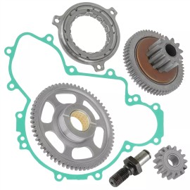 Caltric Starter Clutch Idler Gear fits Polaris RZR XP 4 900 2012 Torque Limit Shaft