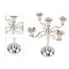 5 Arm Candlestick Holder Iron Retro Decorative Candle Holder Centerpiece