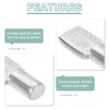 sourcing map 20Pcs Shelf Support Pegs, 5mm Spoon Shape Shelf