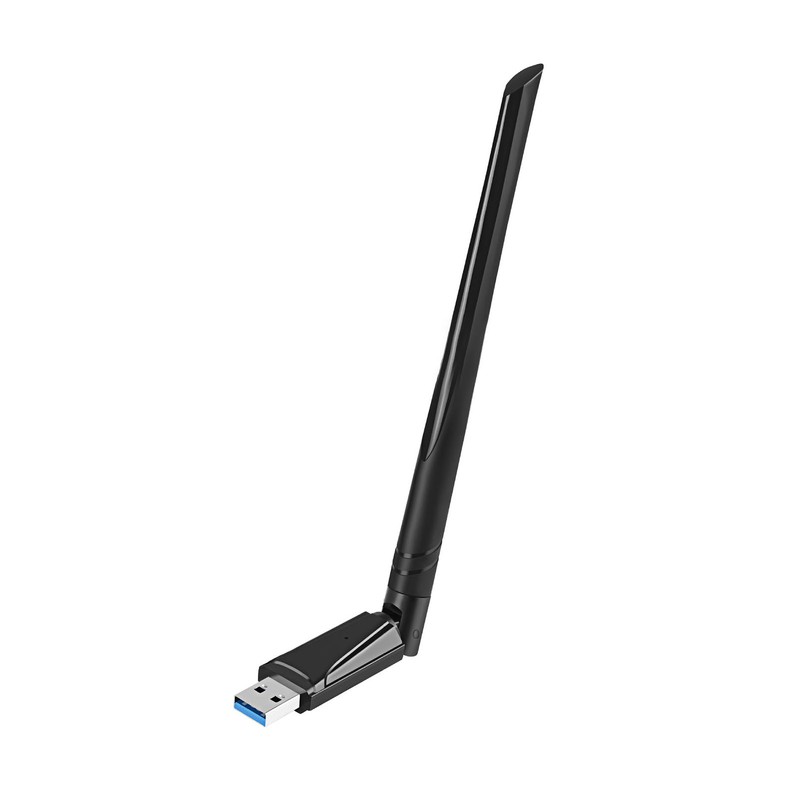 WiFi Dongle USB 3.0 1300M Dual Band High Gain Antenna