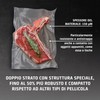 Caso Linea 4 Stelle Sacchetti Sottovuoto Goffrati per Alimenti, 60