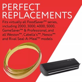 Unbranded 3 Food Saver Replacement Heat Strips for Vacuum Sealers 24" x 0.5"