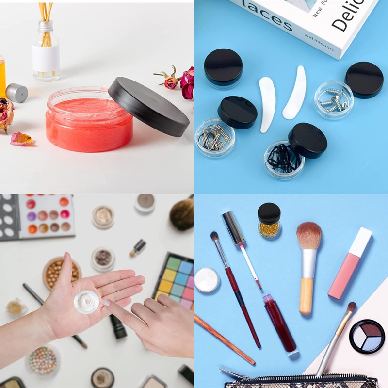 10 PCS Sample Pots for Cosmetics, 10Gram/10ml Jars, Cosmetic Containers,