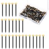 50-Piece Metal Picture Frame Hangers – Hooks & Brackets for